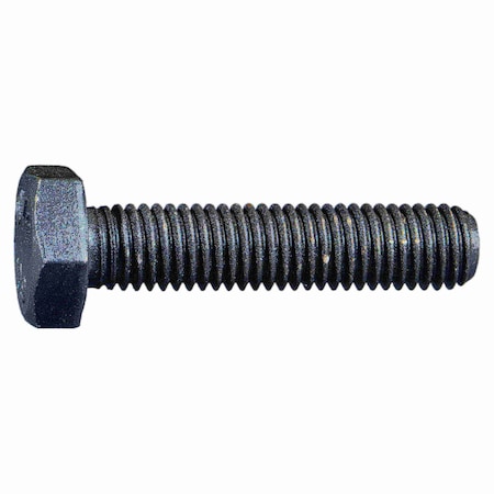 Midwest Fastener Class 10.9, M10-1.50 Hex Head Cap Screw, Plain Steel, 45 mm L, 6 PK 73804